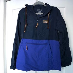 L.L.Bean Womens Mountain Classic Anorak Colorblock